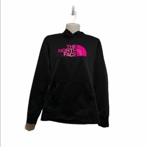 Black/ Pink North Face Hoodie